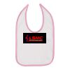 Infant Contrast Trim Premium Jersey Bib Thumbnail